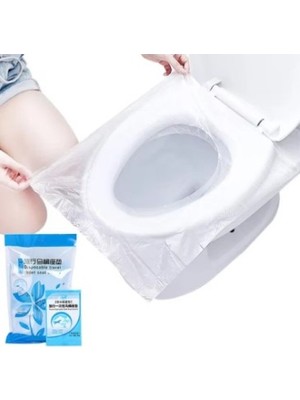 Pileli Store Hijyenik Tek Kullanımlık Klozet Kapağı Poşeti 50 Adet