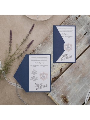 ABC Ofis Düğün Davetiyesi Eko Polen Davetiye Baskılı 40420