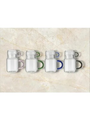 Pileli Store Cam Bardak Sürahi