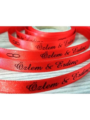 ABC Ofis Kişiye Özel Yazılı Söz Nişan Kurdelası