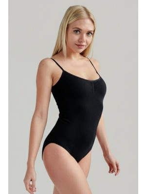 Pileli Store Zıbın Korse  Kadın AK4227