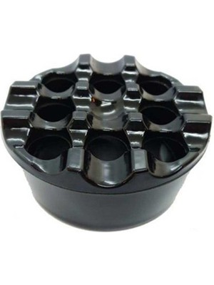 Pileli Store Izgaralı Yuvarlak Küllük ROYALEKS-RA-647