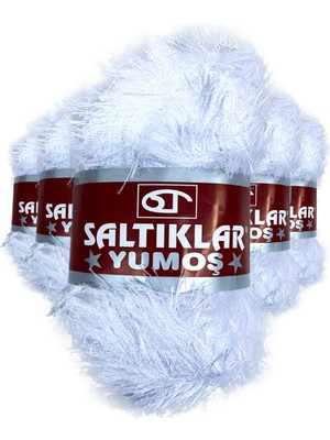 Pileli Store 5 Adet Yumoş Sakallı El Örgü Ipi Yünü Optik