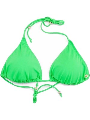 Pileli Store Black Spade Kadın Bikini Üst 8248