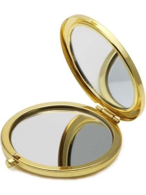 Alfa Life Marketing Promosyon Cep Aynası Gold Renk