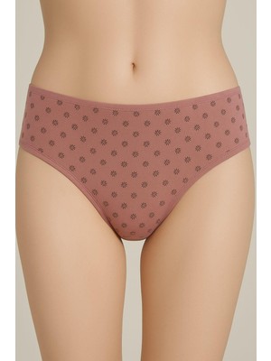 Pileli Store 7 Li Desenli Külot Kadın