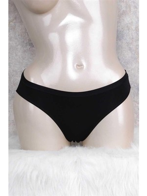 Pileli Store  Pamuklu Düşük Bel Geniş Bel Lastikli Slip