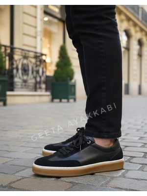 Erkek Comfort Deri Ayakkabı Siyah