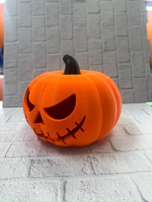 Pileli Store Dekoratif Balkabağı Şekerlik 21×15 cm Kapaklı Turuncu Kutu