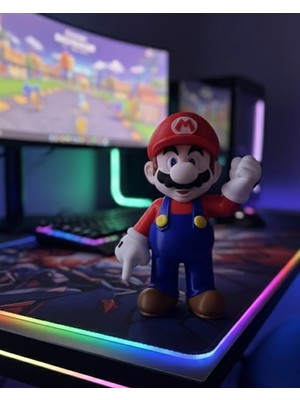 Pileli Store Süper Mario Koleksiyonluk Dekoratif Biblo Oyun Karakter Figürü