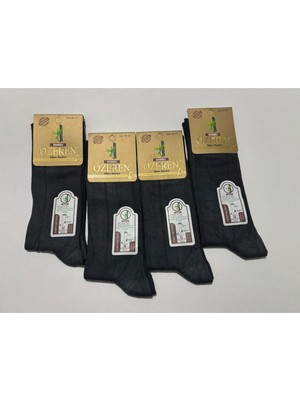 Özeren Erkek Dikişsiz Bambu Çorap 8'li