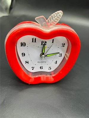 Pileli Store Elma Şekilli Masa Saati ROYALEKS-CLKN-220