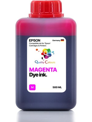 Qc Epson Ecotank L3550 Uyumlu - 500ML M Magenta Kırmızı