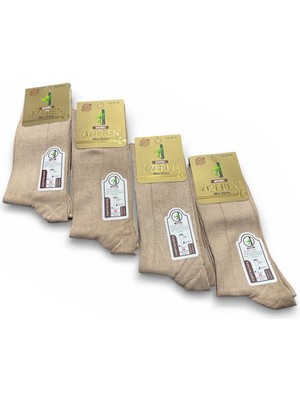 Özeren Erkek Dikişsiz Bambu Çorap 8'li