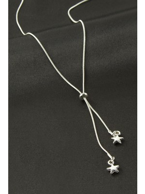 Zenvia Yıldız Çelik Kolye