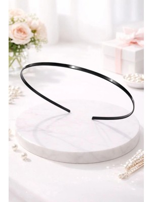 Nati Co Zarif Ince Siyah Taç – Günlük & Şık