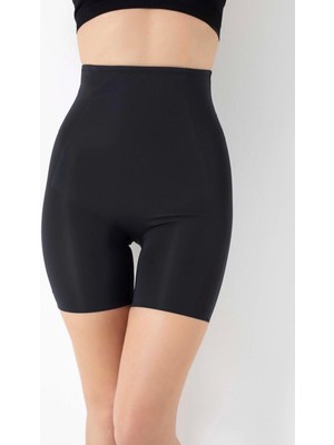 Pileli Store Anıl 2848 Bayan Paçalı Şort Korse