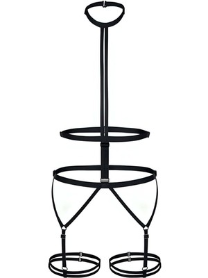 Pileli Store Komple Vücut Seksi Harness - 39