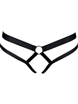 Pileli Store Özel Bölgesi Açık Seksi Harness String - 354