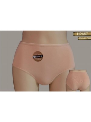 Pileli Store Yüksek Bel Modal Slıp Külot Kadın 2467