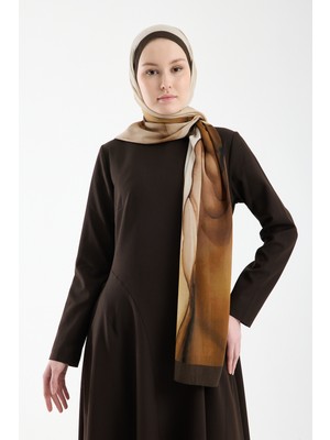 Lavin Scarfs Degrade Motion Koleksiyonu Viskon Şal Haki