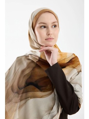 Lavin Scarfs Degrade Motion Koleksiyonu Viskon Şal Taba