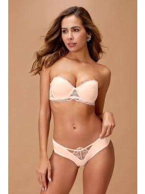 Pileli Store Sütyen Takım   4571