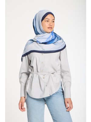 Lavin Scarfs Degrade Motion Koleksiyonu Viskon Şal Mavi