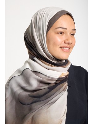 Lavin Scarfs Degrade Motion Koleksiyonu Viskon Şal Antrasit