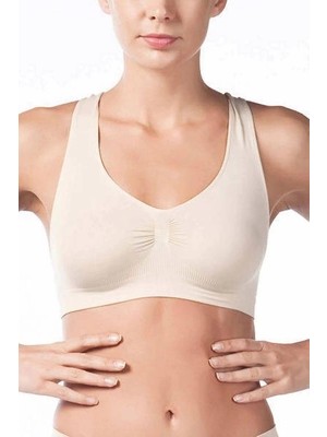 Pileli Store Miss Fit 1502 Yüzücü Büstiyer