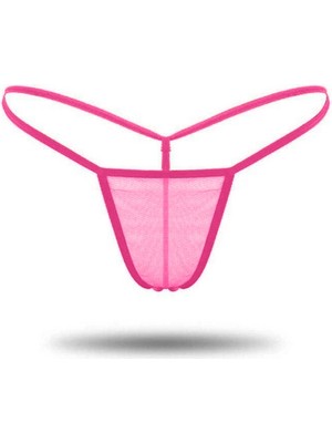 Pileli Store Tül Detaylı Tanga Külot