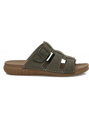 Polaris 109199.M 6fx Haki Erkek Terlik