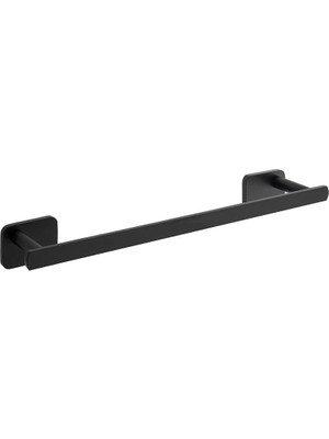 Vitra Base 600 A4413136 Uzun Havluluk, Mat Siyah