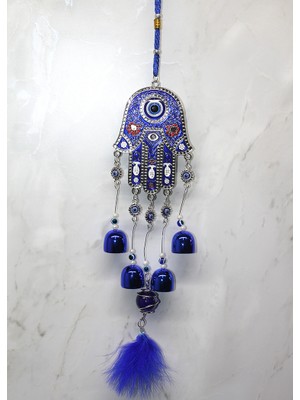 Pileli Store Metal Nazar Boncuğu Çan Model 18