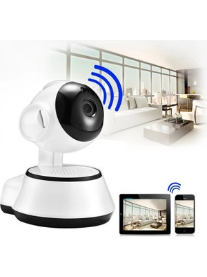 Pileli Store Ally V380 1080P Hd Gece Görüşlü Hareket Sensörlü Wıfı Güvenlik KAMERASI-(5775)