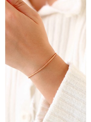 Kübüşün Atölyesi KA-032 Miyuki Bileklik - Ince Dizi Serisi - Model 4