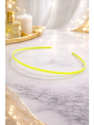 Nati Co Ince Neon Renkli Metal Saç Tacı – Günlük Kullanım, Hafif ve Şık