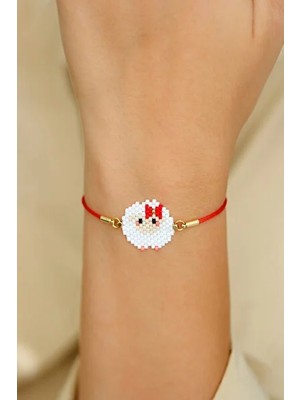 Kübüşün Atölyesi KA-019 Miyuki Bileklik - Hayvanlar Serisi Koyun