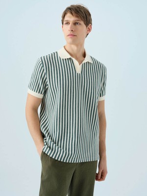 Loft Regular Fit Yeşil Erkek T-Shirt LF2038533