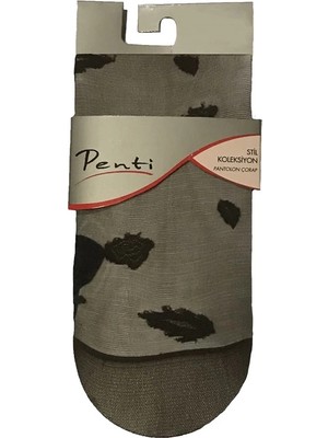 Pileli Store Penti Kadın Bahar Dalı Pantolon Çorabı