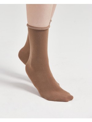 Bolero Kadın Roll Top Lastiksiz Bambu Çorap