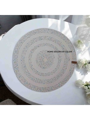 Home Decors By Özlem Dekoratif Örtü Masa Örtüsü Runner Düzenleyici Organizer El Emeği Handmade 45X45