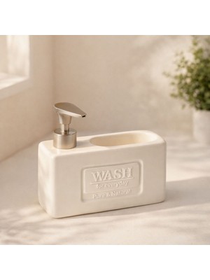  wash seramik sıvı sabunluk