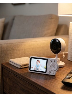 TeknoKapsül Wifi Gerektirmeyen Dijital Şifrelemeli Bebek Monitörü