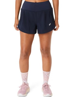 Asics Road 3.5" Kadın Lacivert Koşu Şort 2012C965-400
