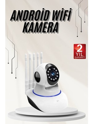 TeknoKapsül Güvenlik Kamerası Antenli Gece Görüşlü Sensörlü Harekete Duyarlı