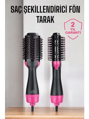 TeknoKapsül Fön Tarak Elektriklenmeyi Önleyen ve Parlaklık Veren Saç Şekillendirici