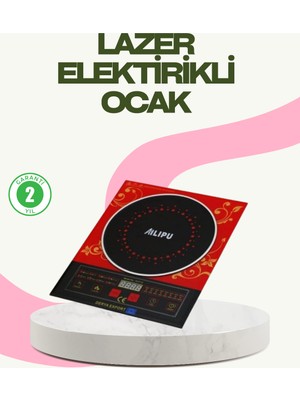 TeknoKapsül 8 Akıllı Pişirme Menülü LED Ekranlı Indüksiyon Ocak