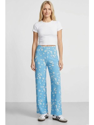 Cotenconcept Rahat Kalıp Yüksek Bel Bol Paça Viskon Karışım Kadın Pantolon