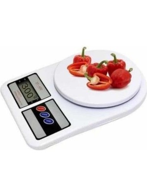 TeknoKapsül Mutfak Tartısı Dijital Göstergeli Hassas Tartı 10 kg Kapasiteli